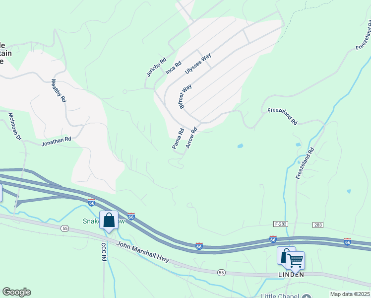 map of restaurants, bars, coffee shops, grocery stores, and more near 166 Arrow Road in Linden