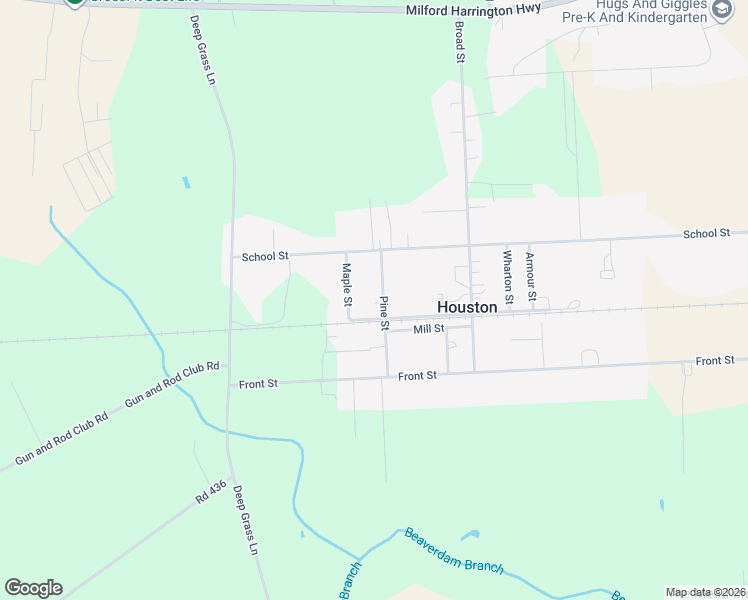 map of restaurants, bars, coffee shops, grocery stores, and more near 103 Railroad Avenue in Houston