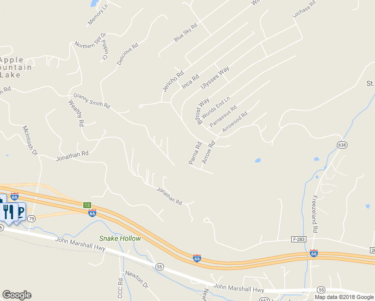 map of restaurants, bars, coffee shops, grocery stores, and more near 64 Parna Road in Linden