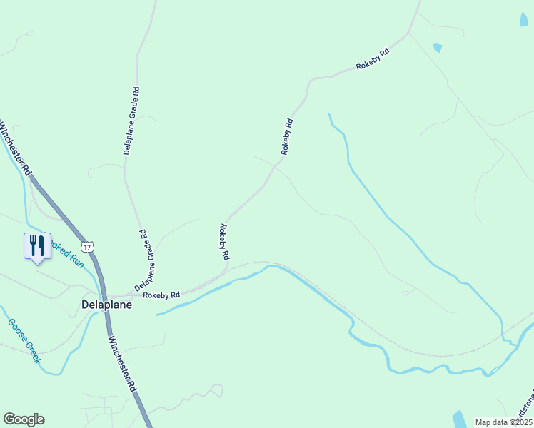 map of restaurants, bars, coffee shops, grocery stores, and more near 9565 Briar Lane in Delaplane