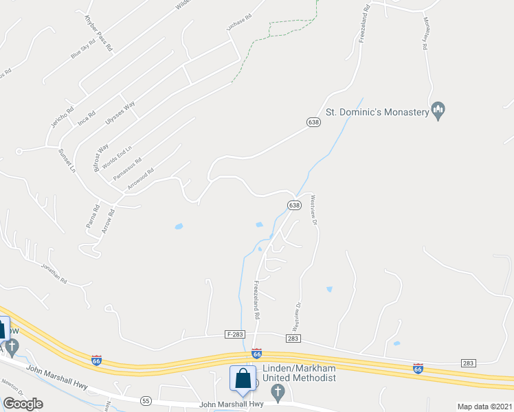 map of restaurants, bars, coffee shops, grocery stores, and more near 519 Freezeland Road in Linden