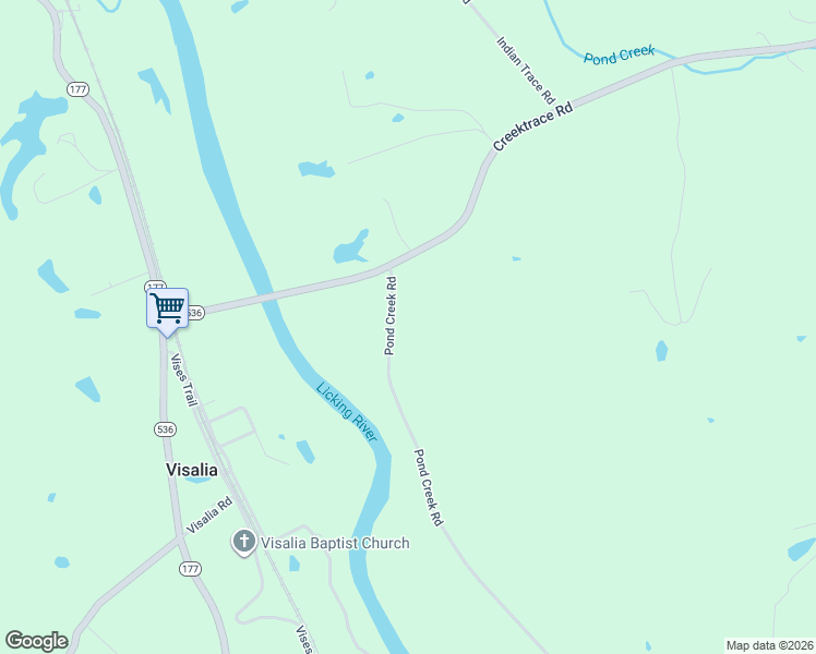 map of restaurants, bars, coffee shops, grocery stores, and more near 10047 Pond Creek Road in Alexandria