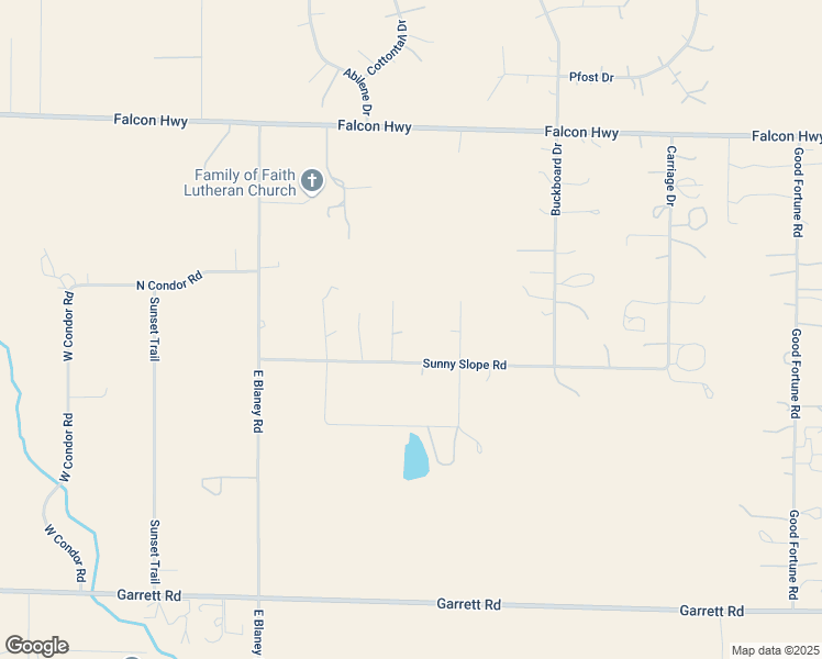 map of restaurants, bars, coffee shops, grocery stores, and more near 13170 Sunny Slope Road in Peyton