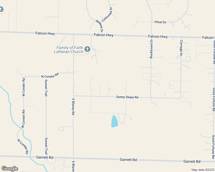 map of restaurants, bars, coffee shops, grocery stores, and more near 13170 Sunny Slope Road in Peyton