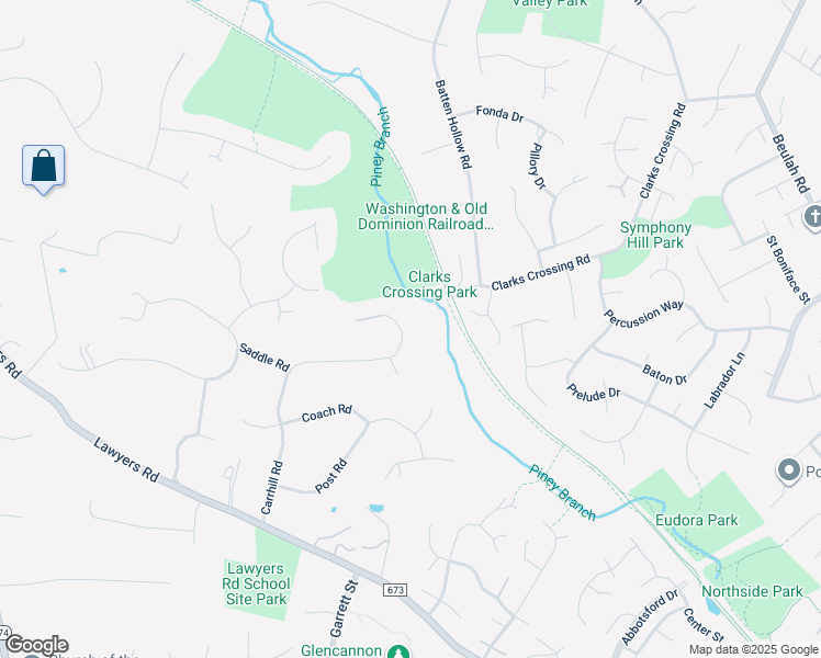map of restaurants, bars, coffee shops, grocery stores, and more near 2009 Carrhill Road in Vienna