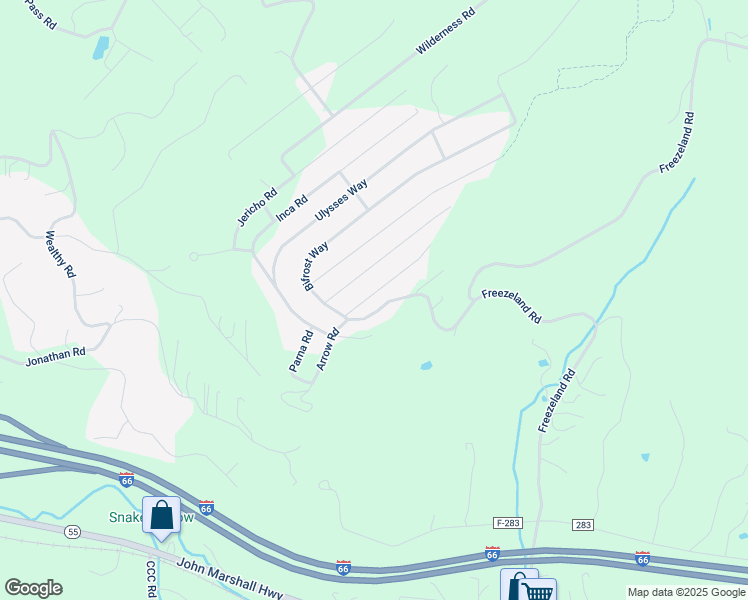 map of restaurants, bars, coffee shops, grocery stores, and more near 70 Arrowood Road in Linden