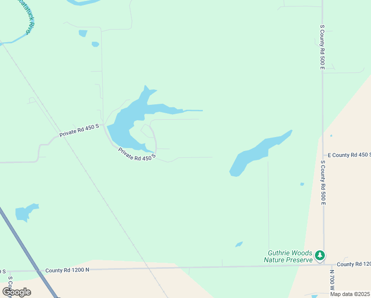 map of restaurants, bars, coffee shops, grocery stores, and more near 4125 Private Road 450 South in North Vernon