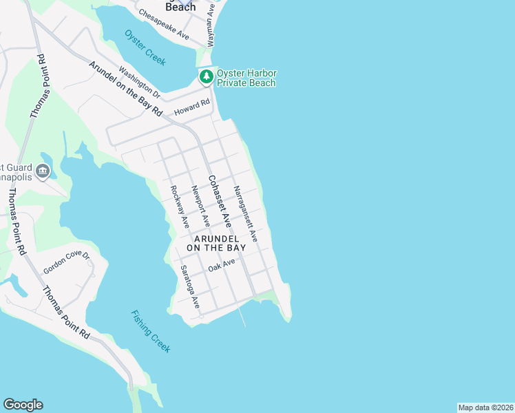 map of restaurants, bars, coffee shops, grocery stores, and more near 3458 Chesapeake Walk in Annapolis