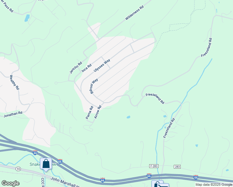 map of restaurants, bars, coffee shops, grocery stores, and more near 110 Arrowood Road in Linden