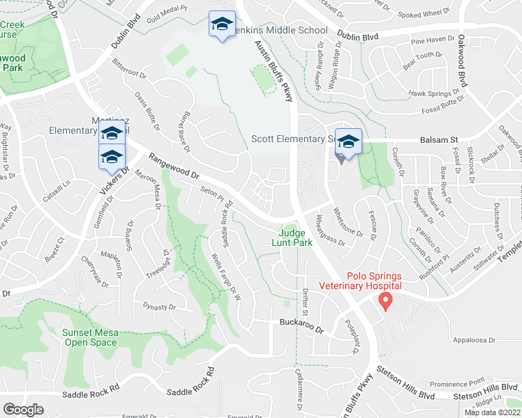 map of restaurants, bars, coffee shops, grocery stores, and more near 6208 Cedar Park Grove in Colorado Springs