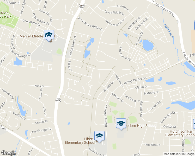 map of restaurants, bars, coffee shops, grocery stores, and more near 25179 Fortitude Terrace in Chantilly