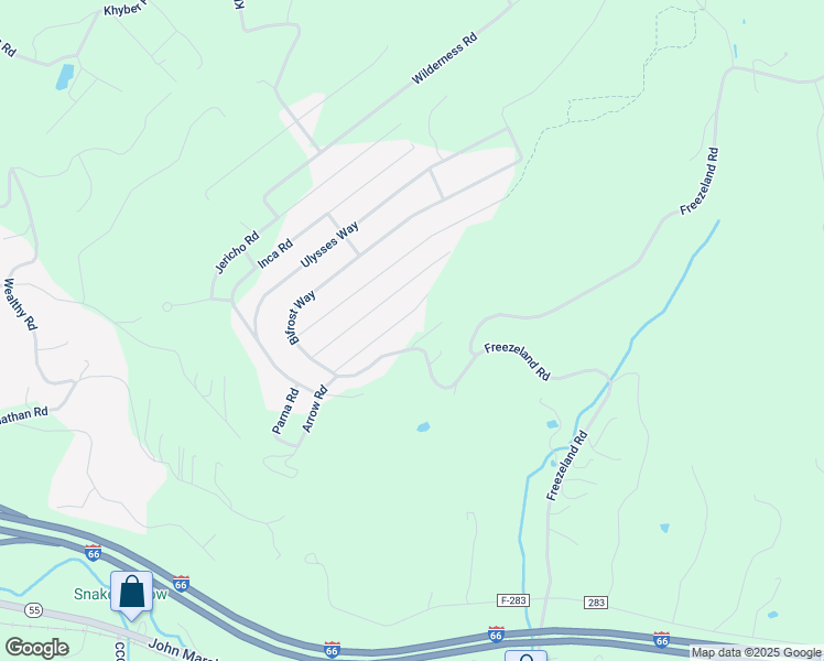 map of restaurants, bars, coffee shops, grocery stores, and more near 53 Enna Lane in Linden