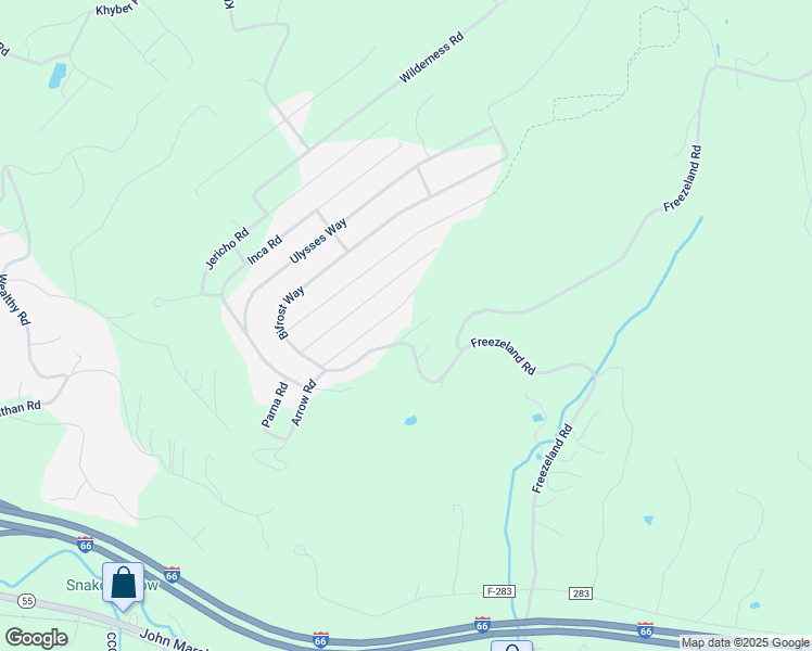 map of restaurants, bars, coffee shops, grocery stores, and more near 61 Enna Lane in Linden