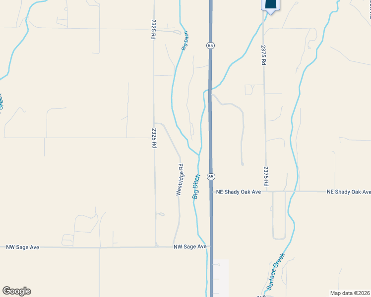map of restaurants, bars, coffee shops, grocery stores, and more near 18372 Westridge Road in Cedaredge