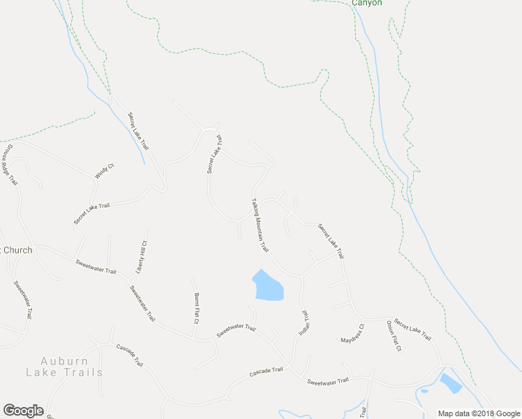 map of restaurants, bars, coffee shops, grocery stores, and more near 3184 Secret Lake Trail in Cool