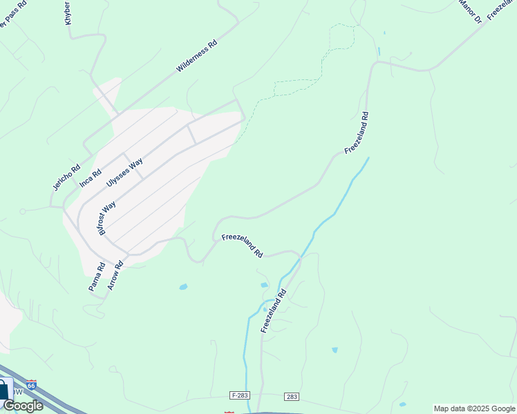 map of restaurants, bars, coffee shops, grocery stores, and more near Freezeland Road in Linden