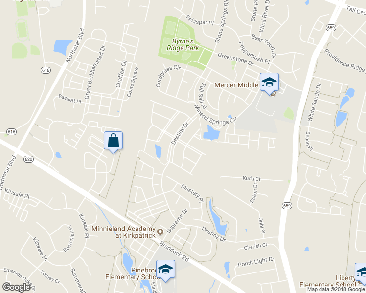map of restaurants, bars, coffee shops, grocery stores, and more near 25155 Hummocky Terrace in Aldie
