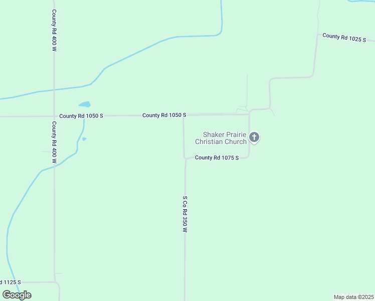 map of restaurants, bars, coffee shops, grocery stores, and more near 3289 West Co Road 1075 South in Carlisle