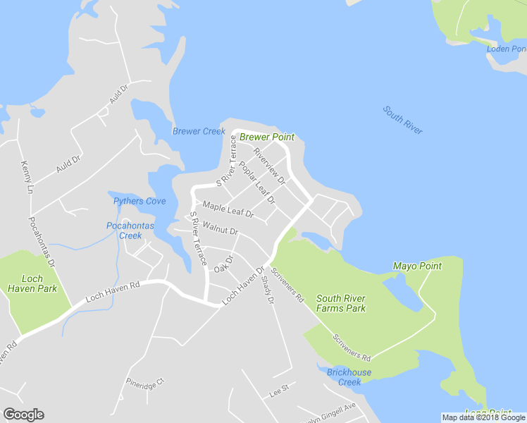 map of restaurants, bars, coffee shops, grocery stores, and more near 458 Poplar Leaf Drive in Edgewater