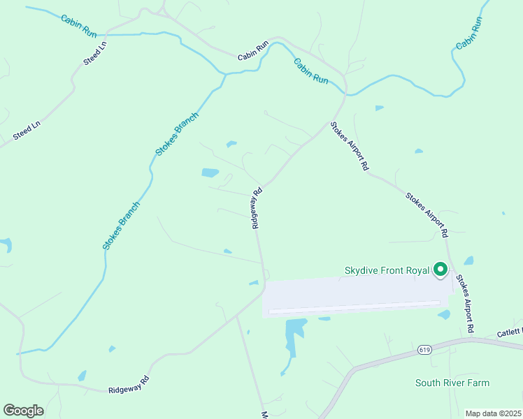 map of restaurants, bars, coffee shops, grocery stores, and more near 1918 Ridgeway Road in Front Royal