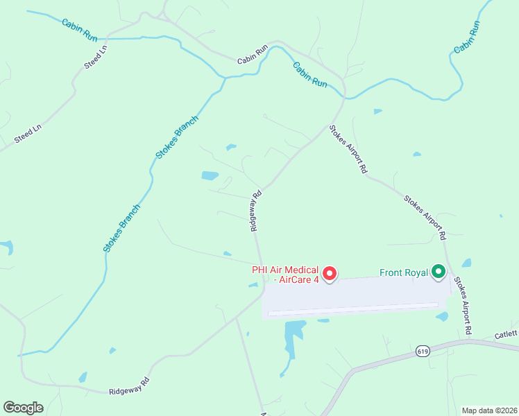 map of restaurants, bars, coffee shops, grocery stores, and more near 1917 Ridgeway Road in Front Royal