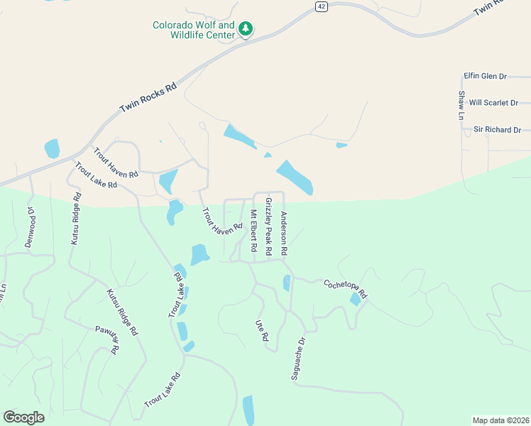 map of restaurants, bars, coffee shops, grocery stores, and more near 104 Mount Elbert Road in Florissant