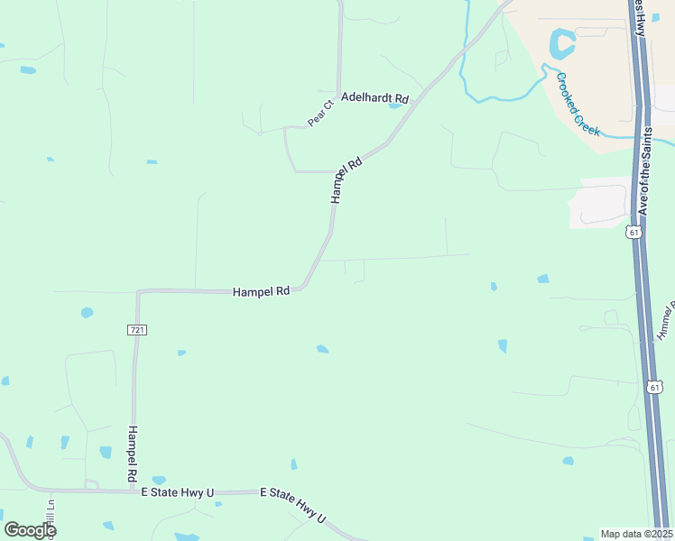 map of restaurants, bars, coffee shops, grocery stores, and more near 22 Killarney Lane in Moscow Mills