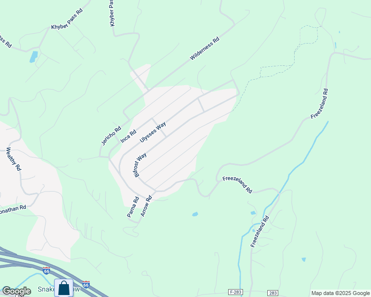 map of restaurants, bars, coffee shops, grocery stores, and more near 253 Parnassus Road in Linden