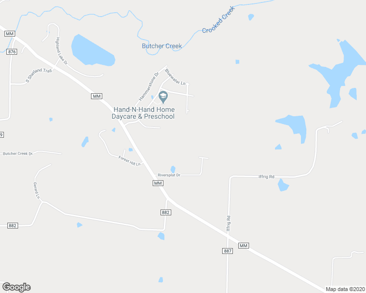 map of restaurants, bars, coffee shops, grocery stores, and more near 7 Riversplat Drive in Moscow Mills