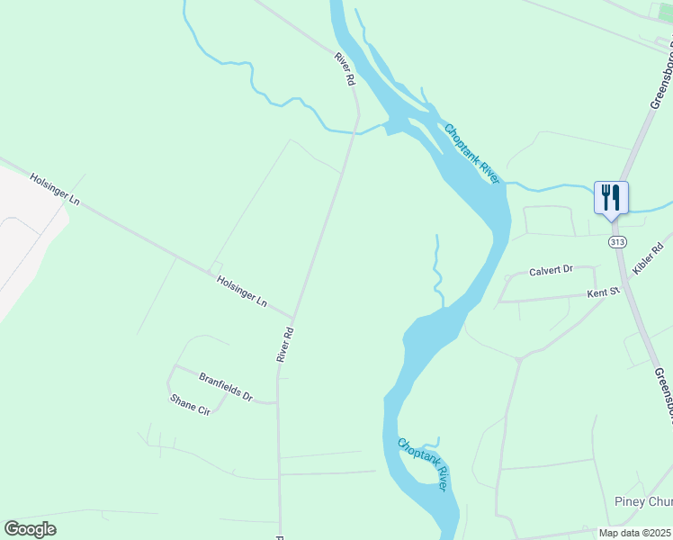 map of restaurants, bars, coffee shops, grocery stores, and more near in Ridgely