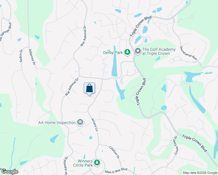map of restaurants, bars, coffee shops, grocery stores, and more near 1024 Dustwhirl Drive in Union