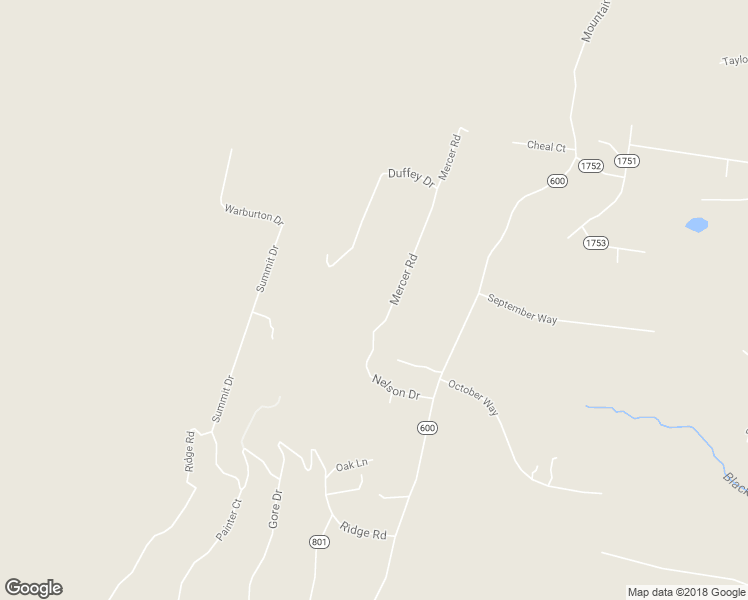 map of restaurants, bars, coffee shops, grocery stores, and more near 1612 Mercer Road in Haymarket