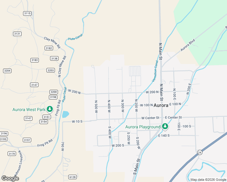 map of restaurants, bars, coffee shops, grocery stores, and more near 376 West 200 North in Aurora