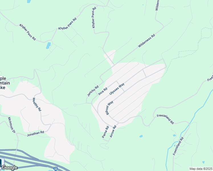 map of restaurants, bars, coffee shops, grocery stores, and more near 254 Jericho Road in Linden