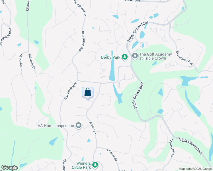 map of restaurants, bars, coffee shops, grocery stores, and more near 1024 Dustwhirl Drive in Union