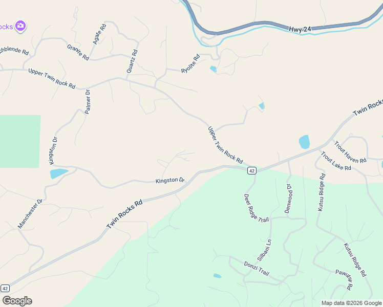 map of restaurants, bars, coffee shops, grocery stores, and more near 46 Kingston Circle in Florissant