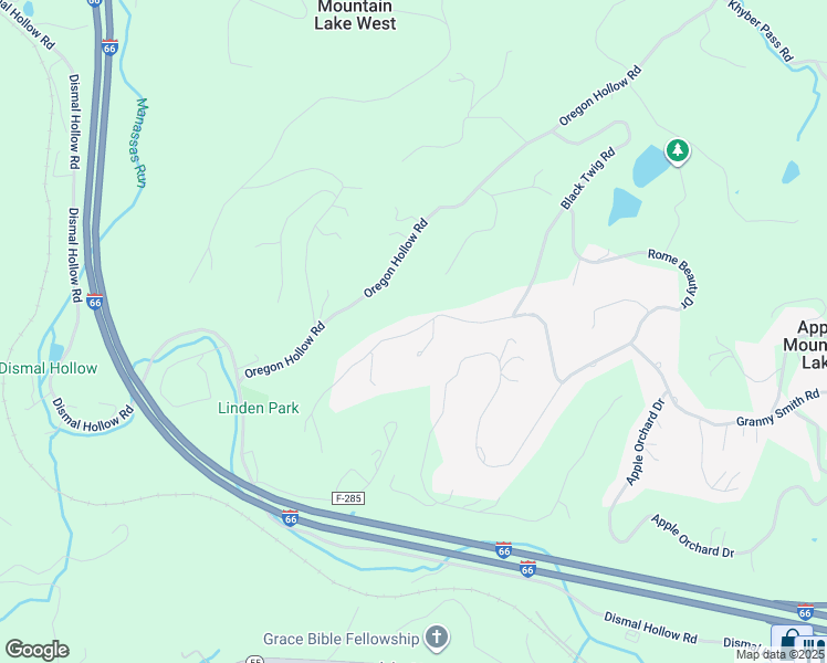 map of restaurants, bars, coffee shops, grocery stores, and more near Grimes Golden Road in Warren County