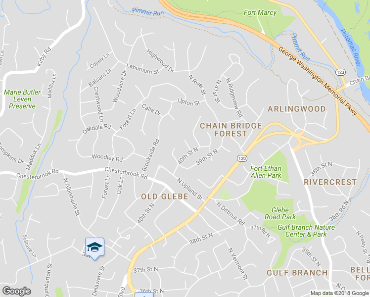 map of restaurants, bars, coffee shops, grocery stores, and more near 4006 N Taylor St in Arlington