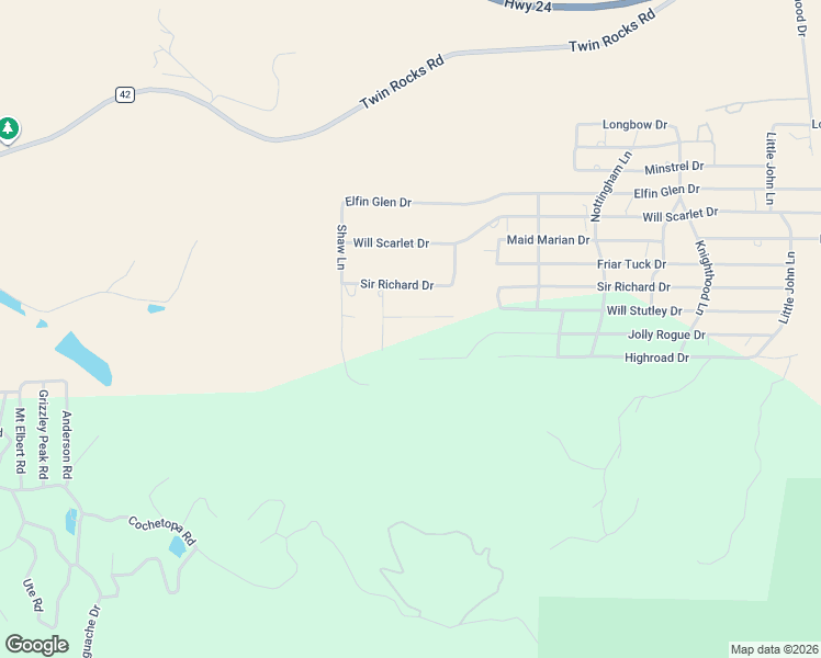 map of restaurants, bars, coffee shops, grocery stores, and more near 58 Will Stutley Drive in Divide