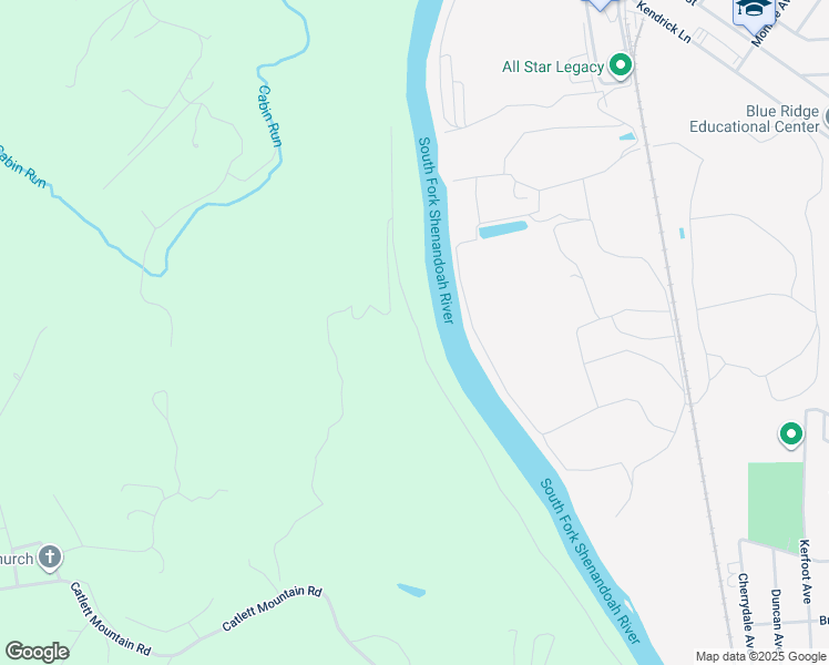 map of restaurants, bars, coffee shops, grocery stores, and more near 925 Rivermont Acres Road in Front Royal