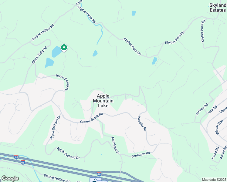 map of restaurants, bars, coffee shops, grocery stores, and more near 321 Northern Spy Drive in Linden