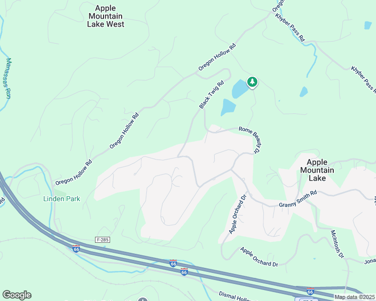 map of restaurants, bars, coffee shops, grocery stores, and more near 170 Grimes Golden Road in Linden