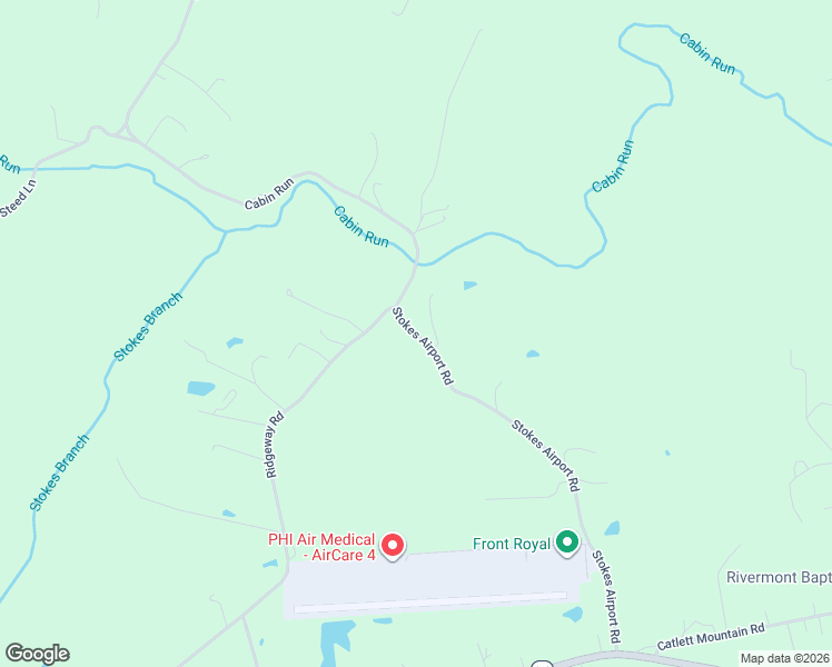 map of restaurants, bars, coffee shops, grocery stores, and more near 779 Stokes Airport Road in Front Royal