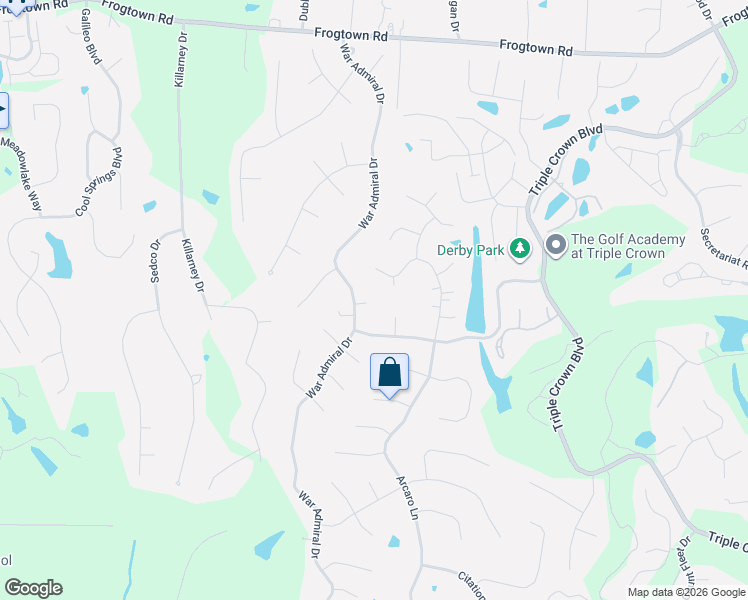 map of restaurants, bars, coffee shops, grocery stores, and more near 1088 Whirlaway Drive in Union