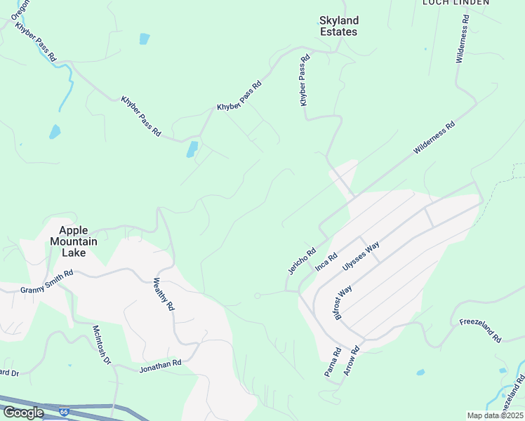 map of restaurants, bars, coffee shops, grocery stores, and more near 378 Delicious Road in Linden