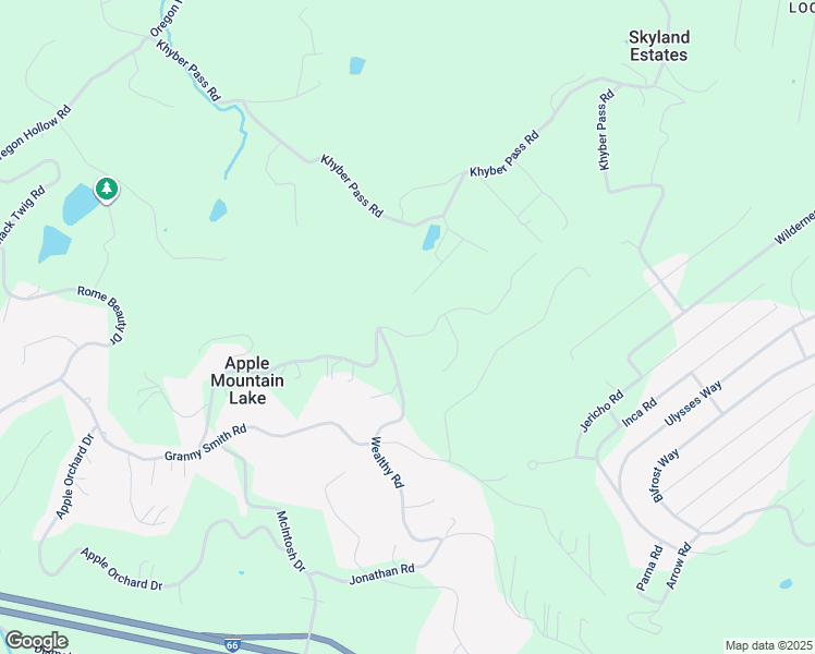 map of restaurants, bars, coffee shops, grocery stores, and more near 677 Northern Spy Drive in Linden