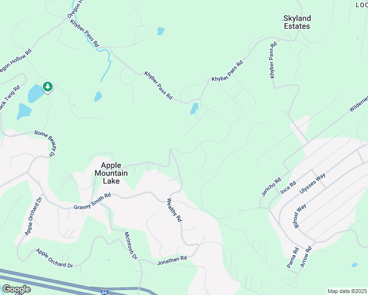 map of restaurants, bars, coffee shops, grocery stores, and more near 677 Northern Spy Drive in Linden