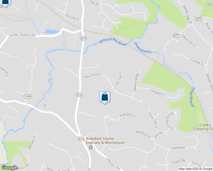 map of restaurants, bars, coffee shops, grocery stores, and more near 10215 Cedar Pond Drive in Vienna