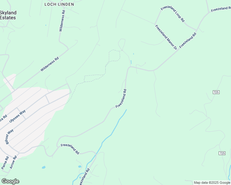 map of restaurants, bars, coffee shops, grocery stores, and more near Freezeland Road in Front Royal