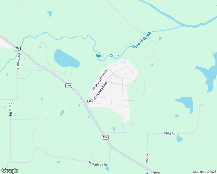 map of restaurants, bars, coffee shops, grocery stores, and more near 10 River Rock Drive in Moscow Mills